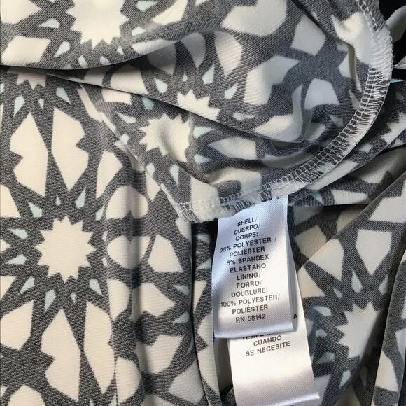 Wisp Women Dress graphic print sleeveless Sz. 14 lot of 2 EUC Summer lightweight - Picture 14 of 15